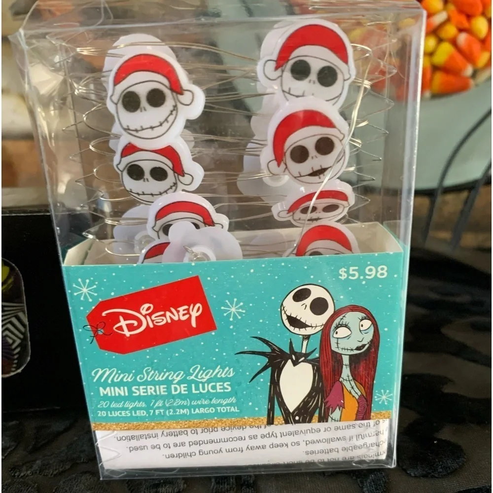 Nightmare Before Christmas Shot Glasses and String of Lights‎ Bundle